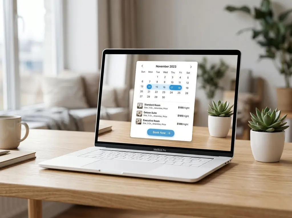 Booking widget